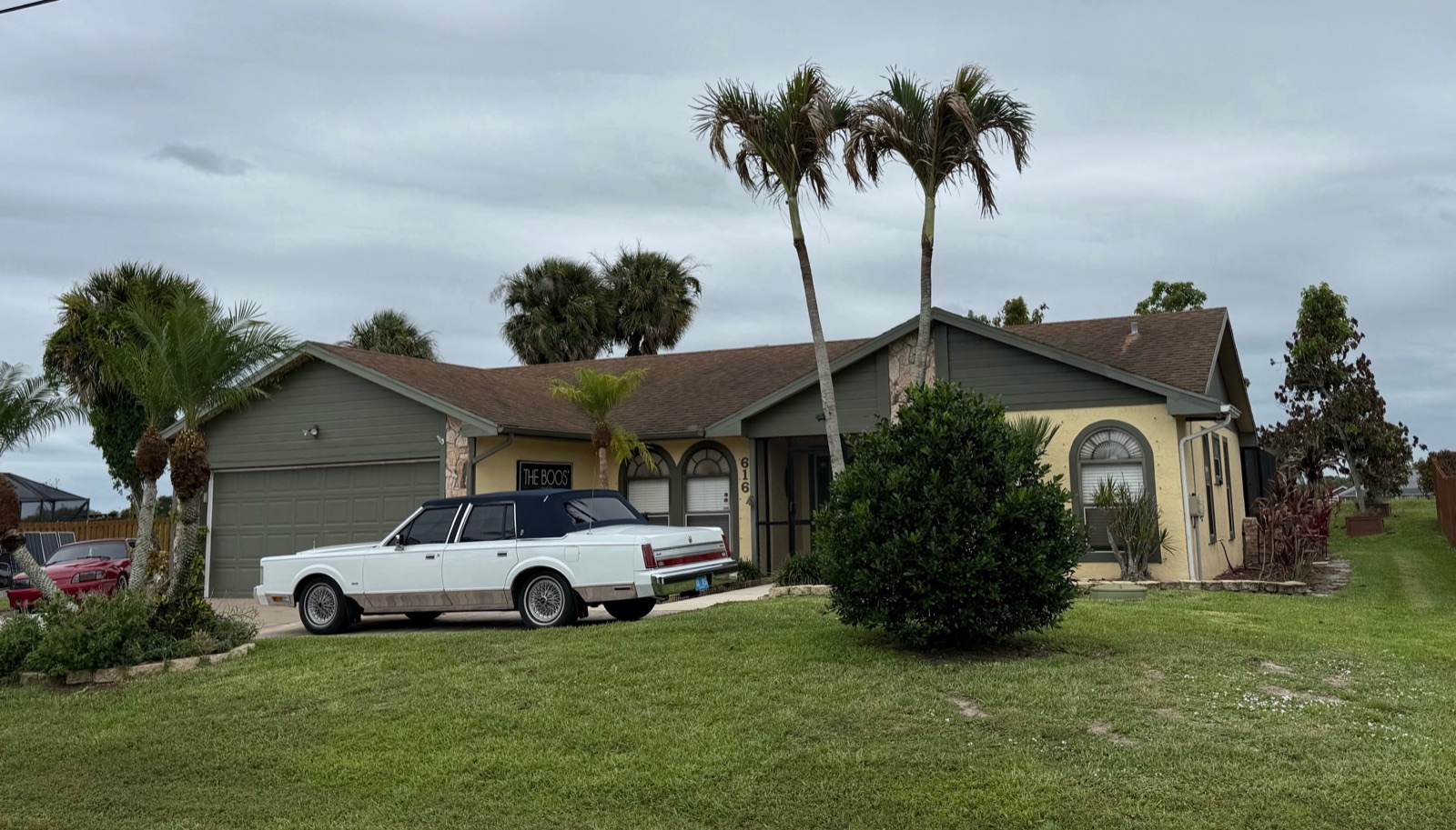 Home before roof replacement